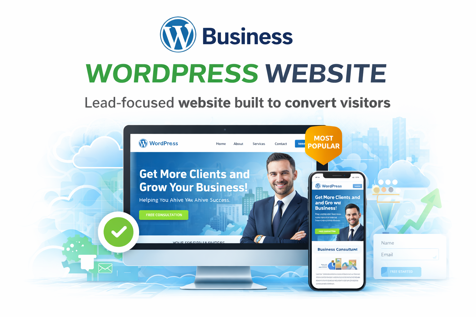 Business WordPress Website